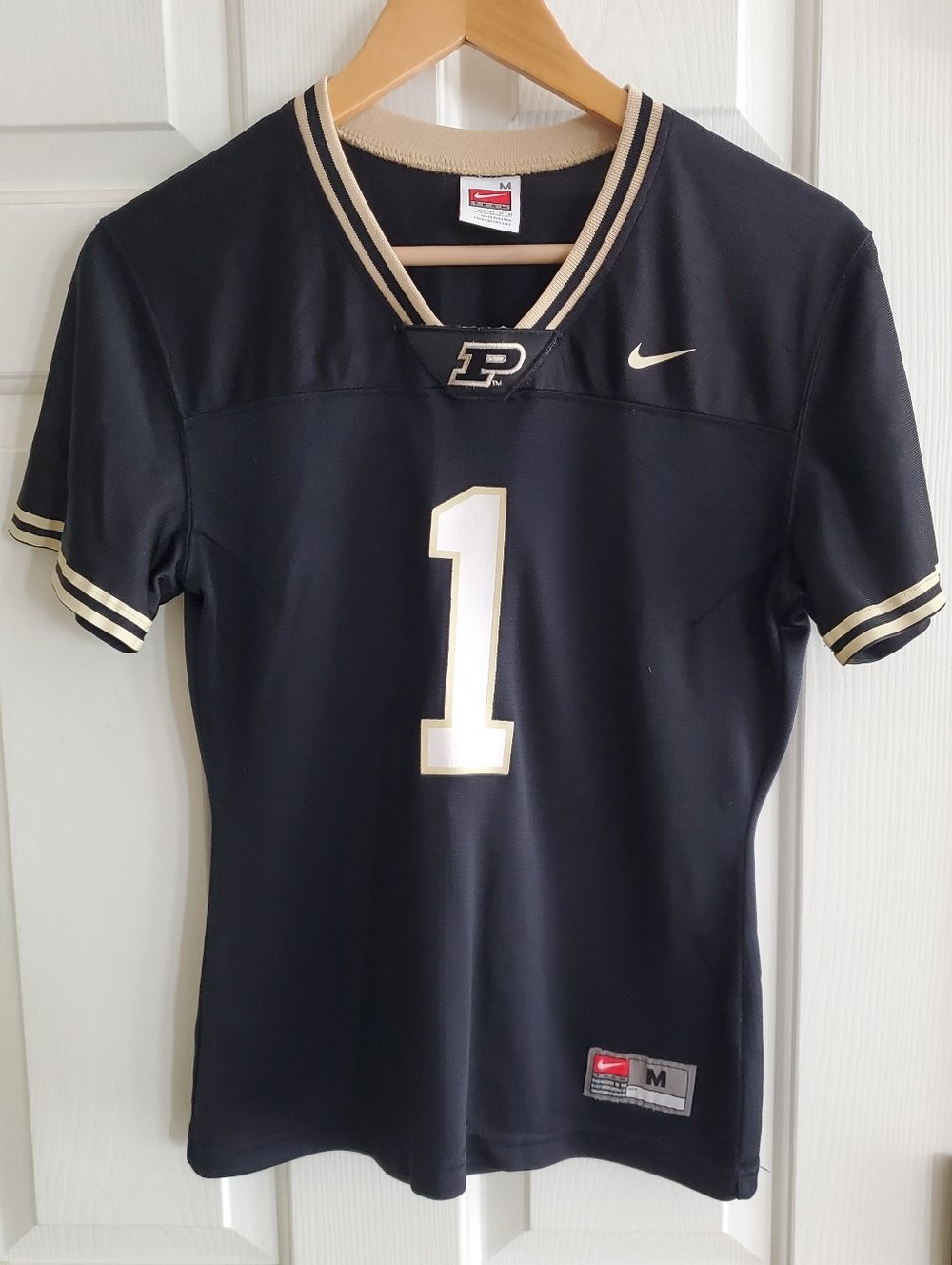 Nike Purdue Boilermakers Football Jersey #1 Women’s Medium
